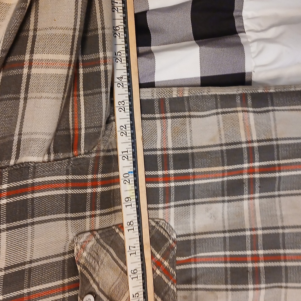 Winter King Vintage Flannel 40s / 50s Large - Picture 8 of 9
